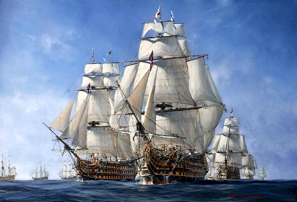 Трафальгарское сражение HMS Victory
