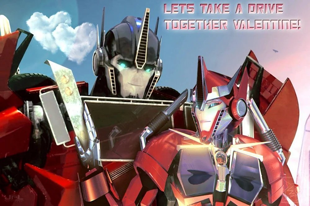 Transformers Prime Optimus Prime and Elita