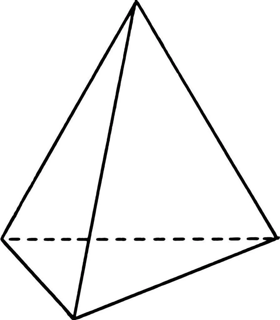 Треугольная пирамида тетраэдр