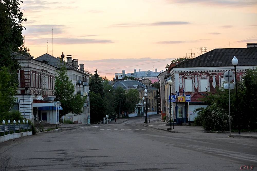 Центр города Бологое