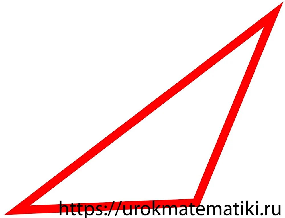 Тупо треугольник тупоугольный треугольник