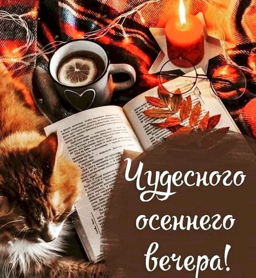 Уютного осеннего вечера