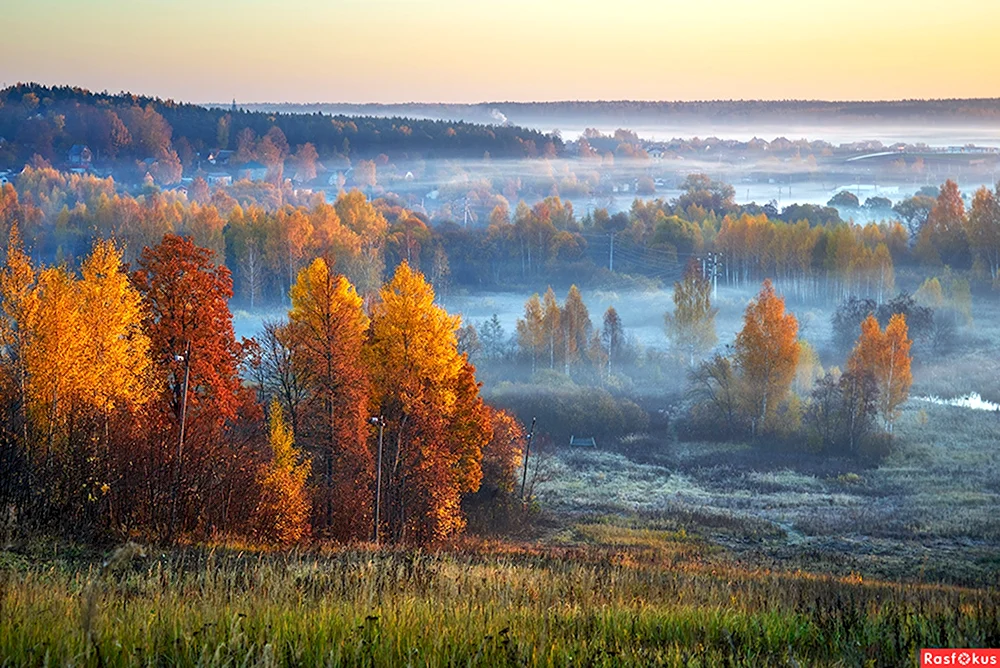 Уральские осенние пейзажи