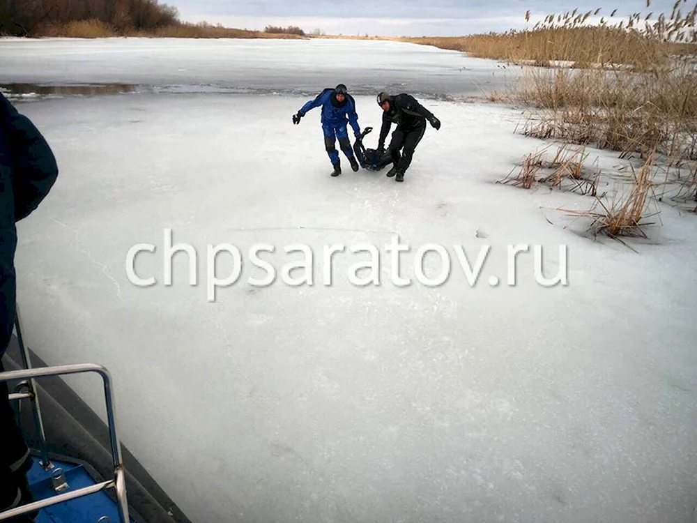 Утонувший дайвер в Энгельсе