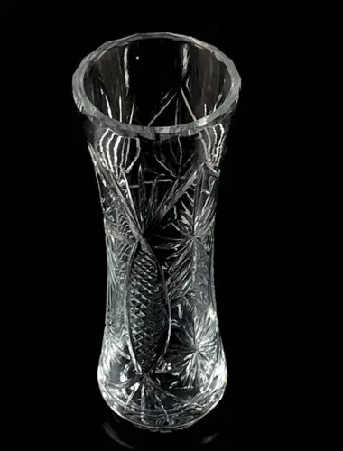 Ваза хрустальная Badash USSR Crystal NANDCUT 24 lead