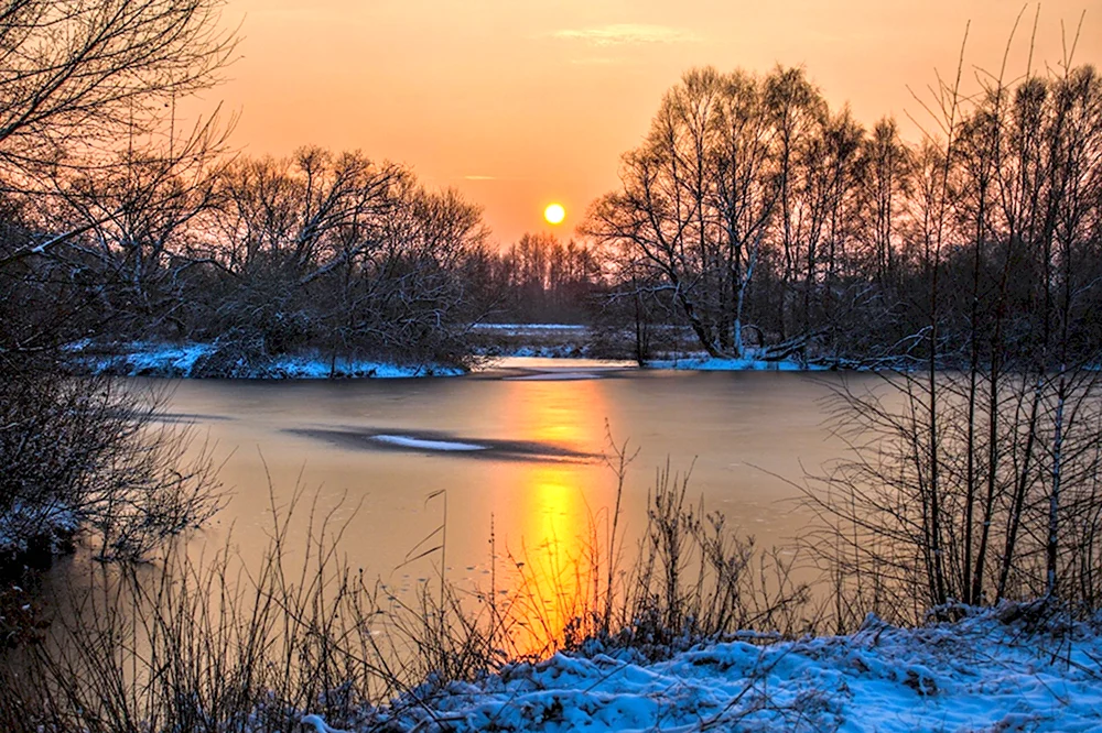 Весенний закат