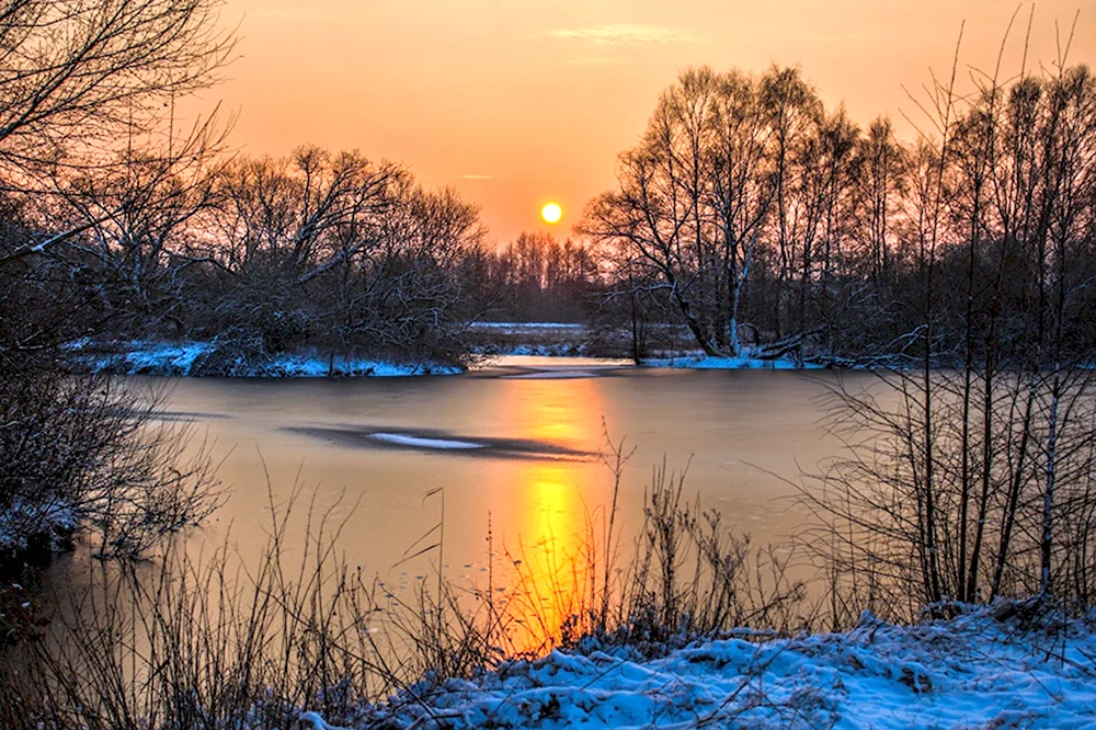 Весенний закат