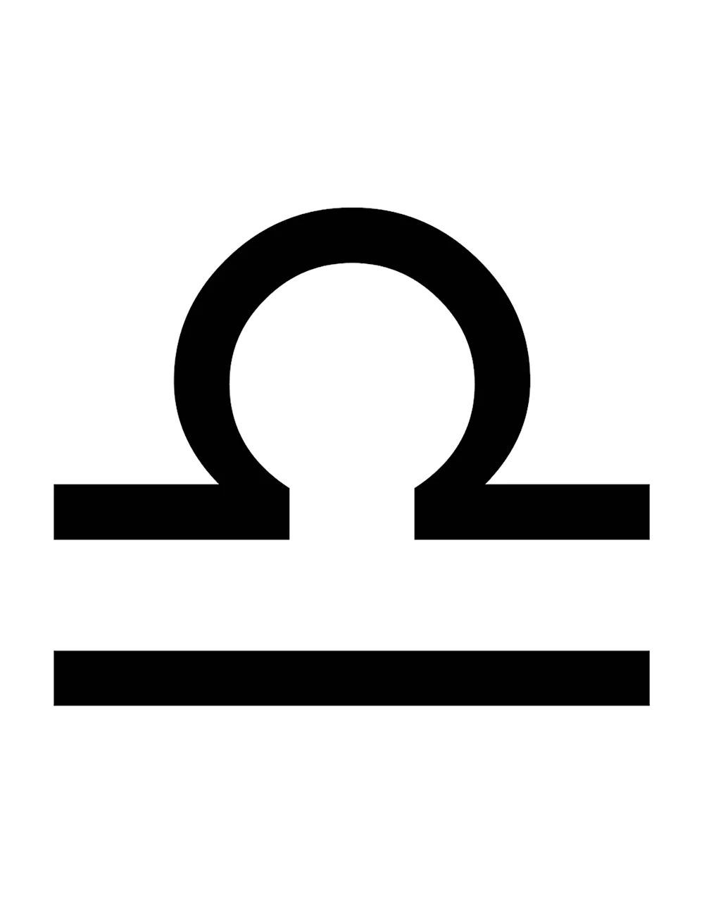 Весы знак зодиака символ