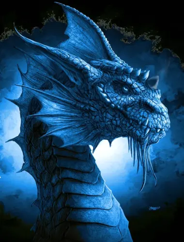 Вирмлинг синего дракона