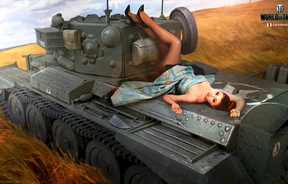 Ворлд оф танк танк т34 с девушкой