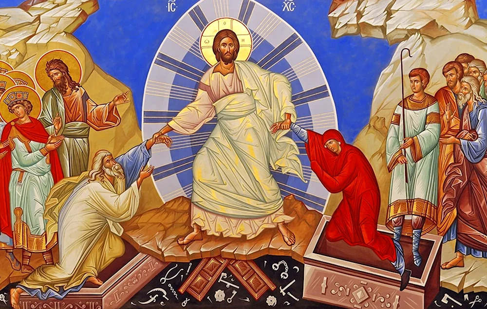 Воскрешение Иисуса Христа икона
