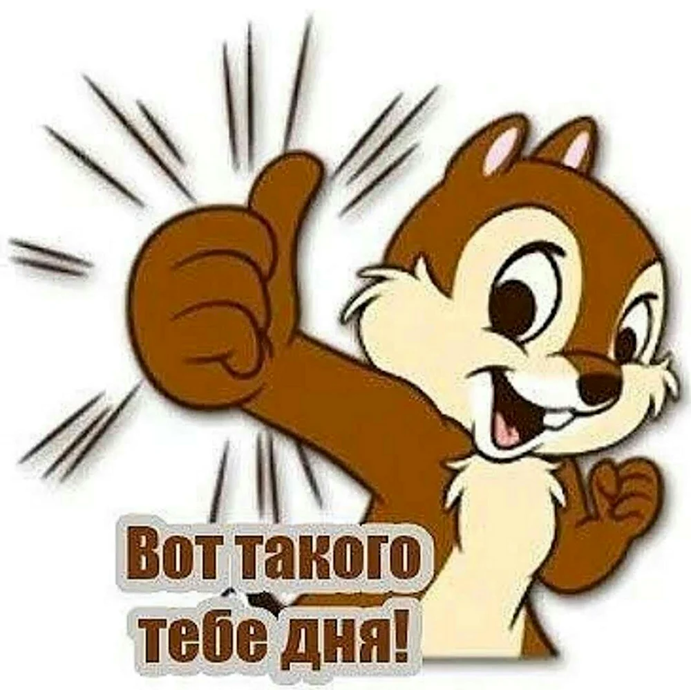 Вот такого тебе дня