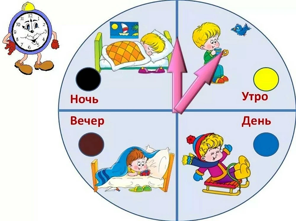 Картинки Время Суток купить на OZON по низкой цене