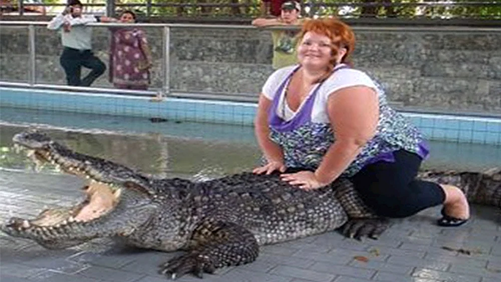 Вы когда нибудь видели как крокодилы зовут на помощь