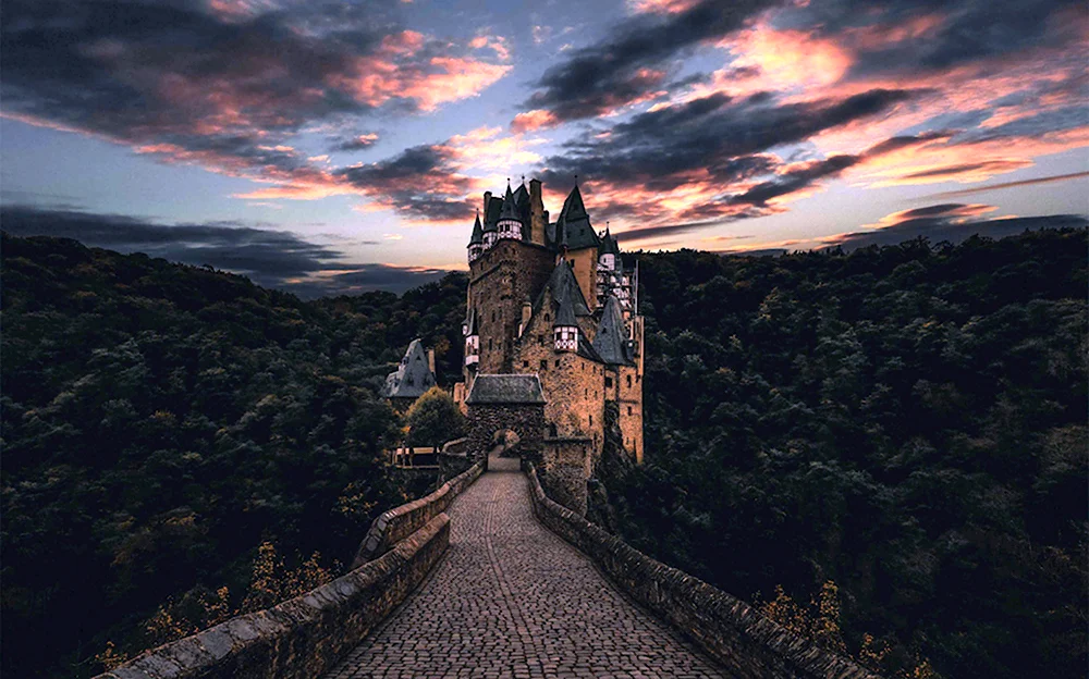 Замок Эльц Виршем Германия