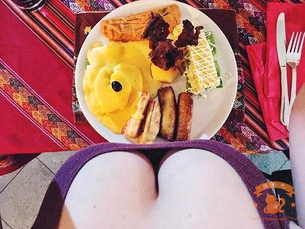Завтрак прикольный для девушки
