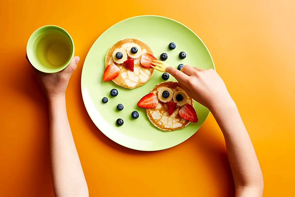 Здоровый завтрак для детей