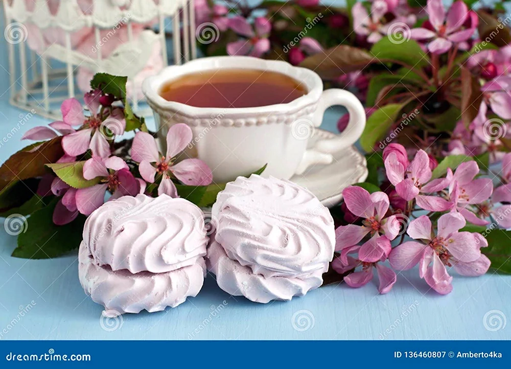 Зефир чай цветы