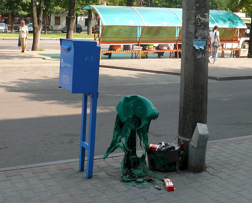 Жара на улице