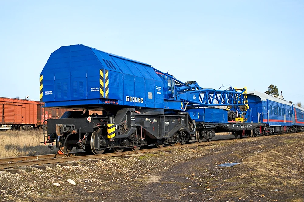 ЖД кран ЕДК-500