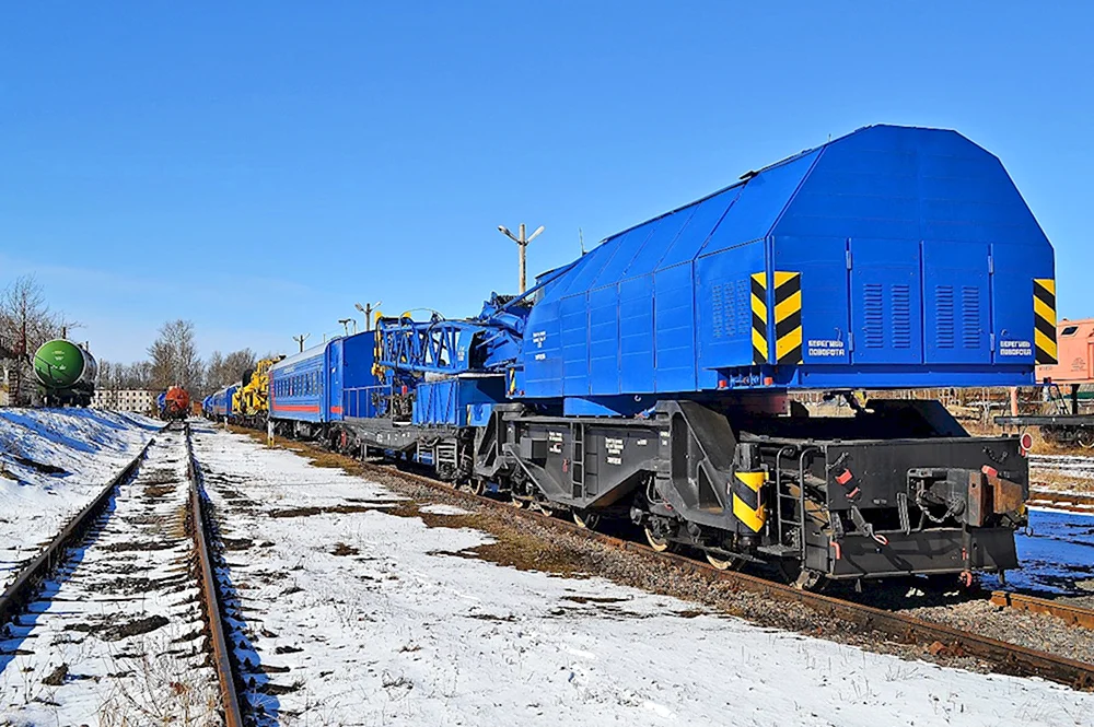 Железнодорожный кран ЕДК-500