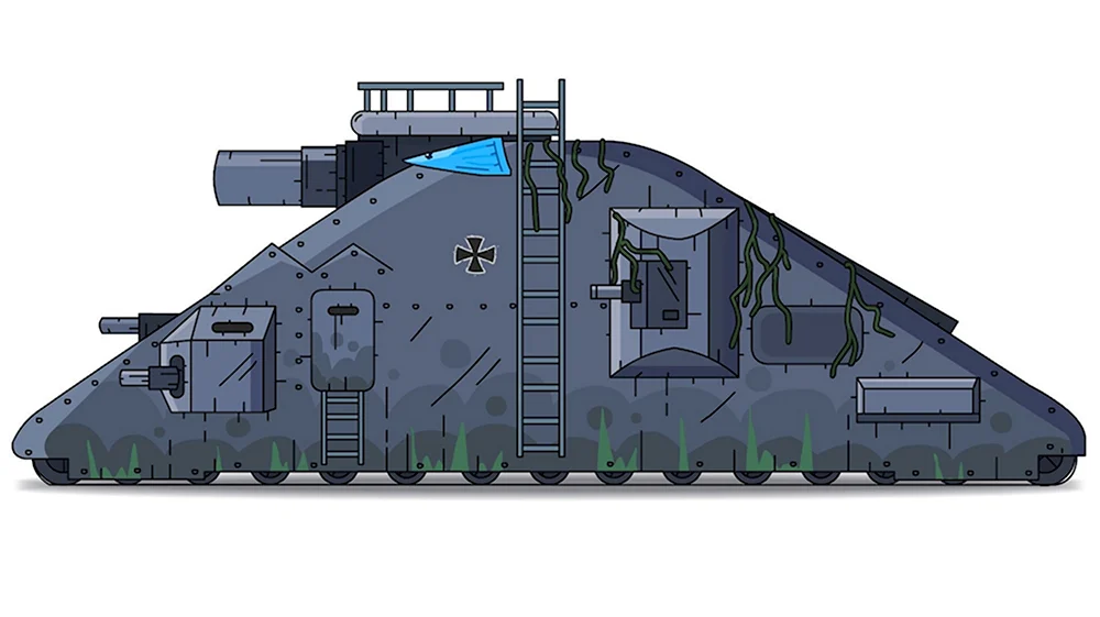 Железный капут танк Геранд