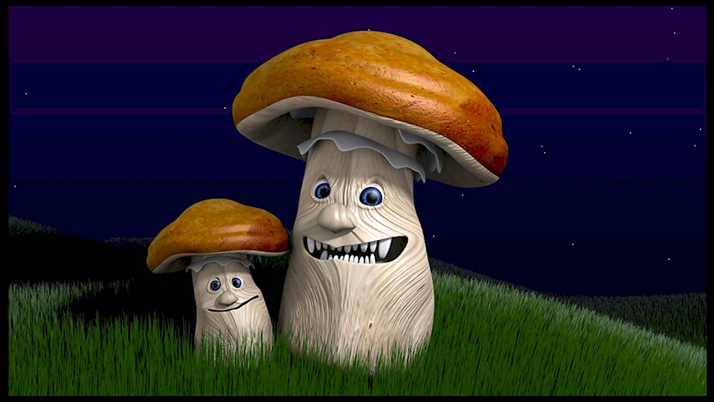 Живые грибы