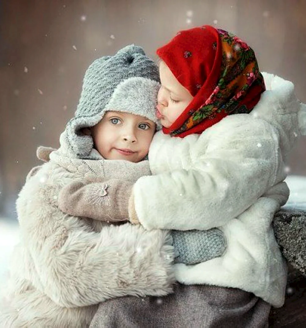 Зима любовь малыши