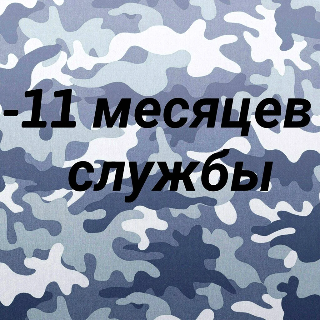 9 месяцев отслужили