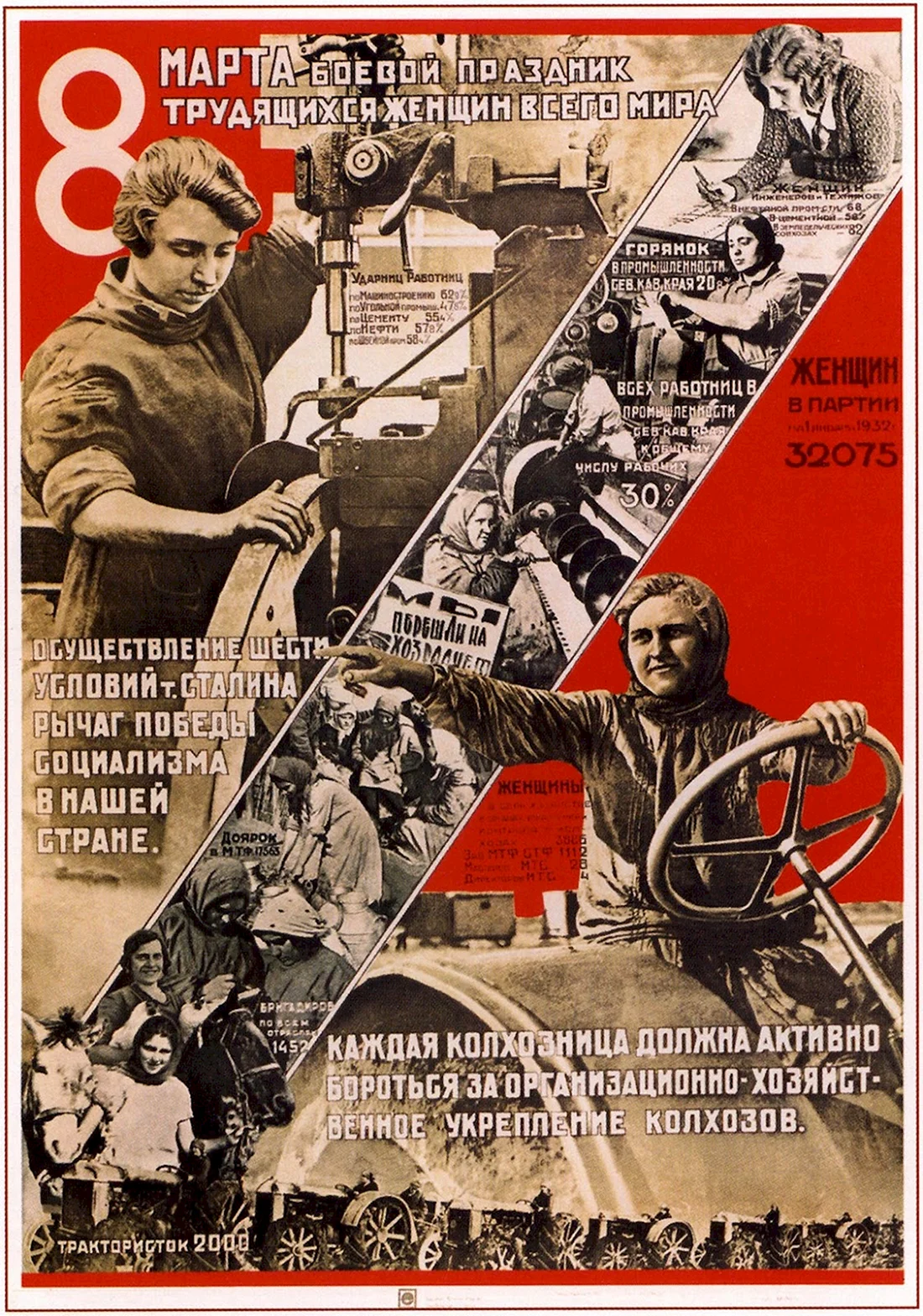 8 Марта боевой праздник трудящихся женщин всего мира