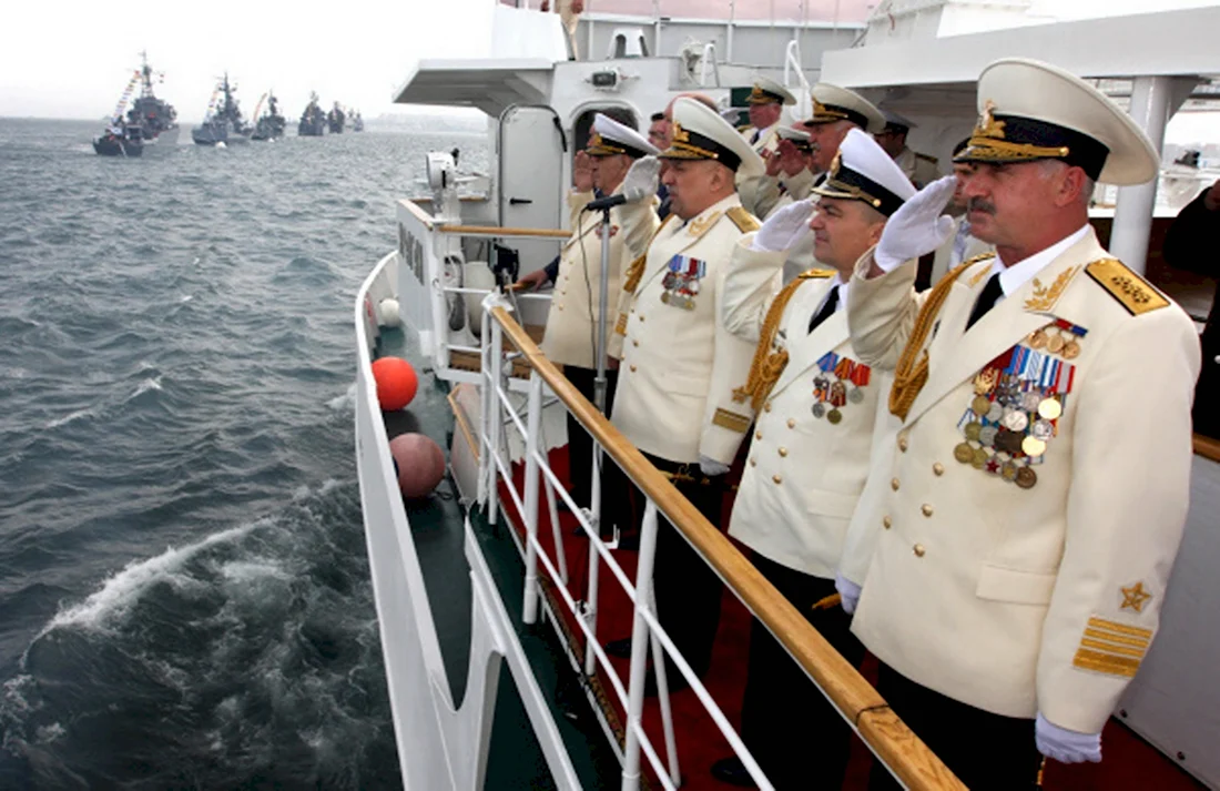 Адмирал Тихоокеанского флота Сиденко