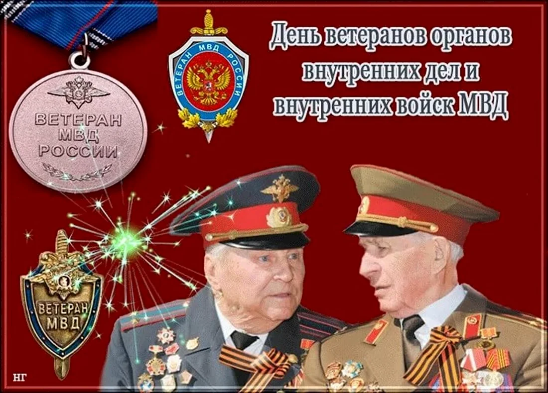 День ветеранов ОВД И ВВ МВД России