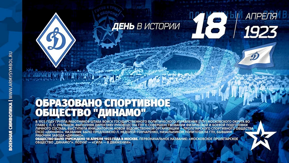 Динамо 18 апреля 1923