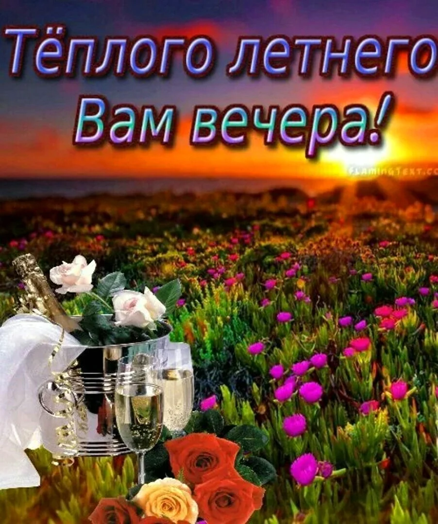 Доброго летнего вечера