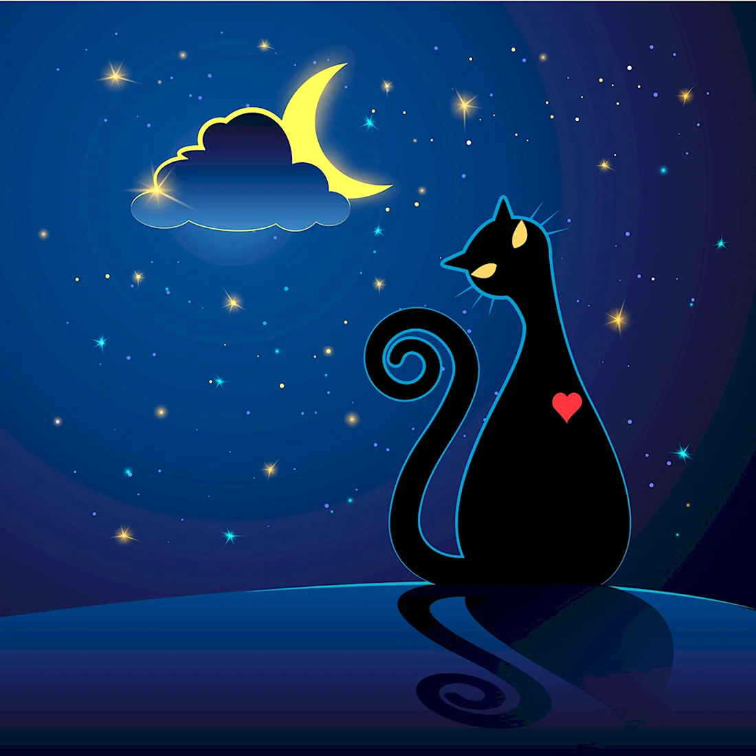 Доброй ночи кошки