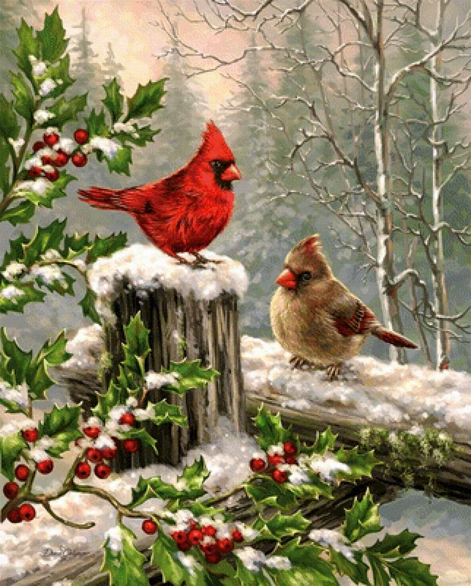Дона Гельсингер картины птицы