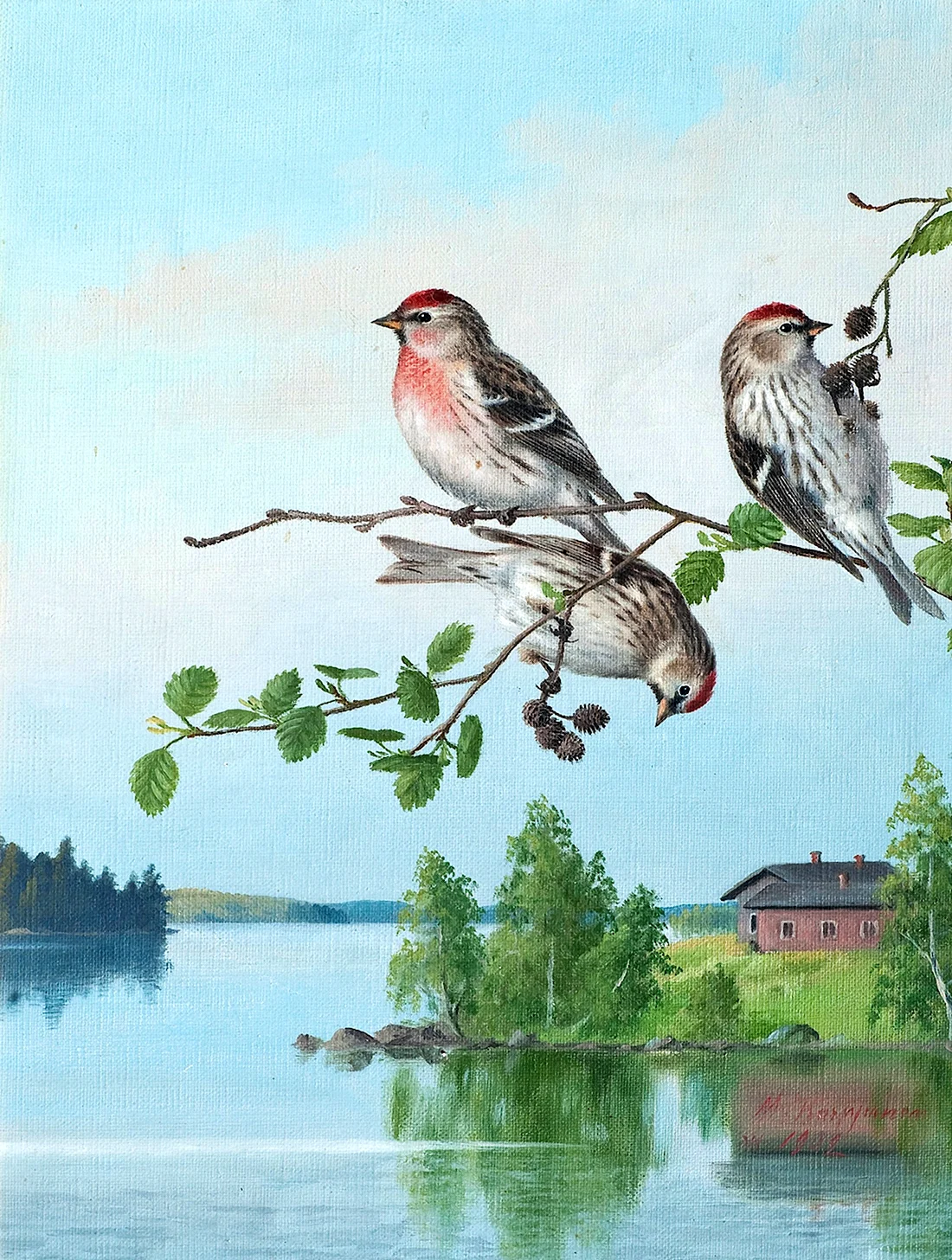 Финский художник Matti Karppanen
