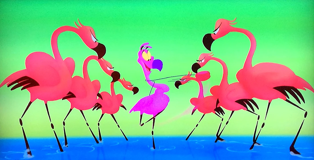 Фламинго мультик