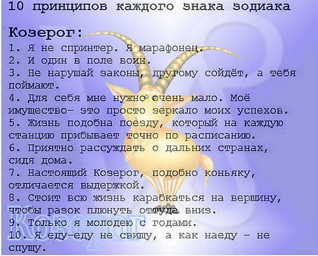 Еду не свищу а наеду. Козерог. Козерог прикольный гороскоп. Козерог характеристика знака.