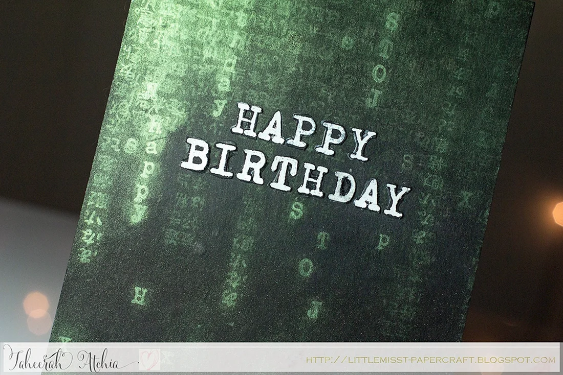 Happy Birthday Matrix