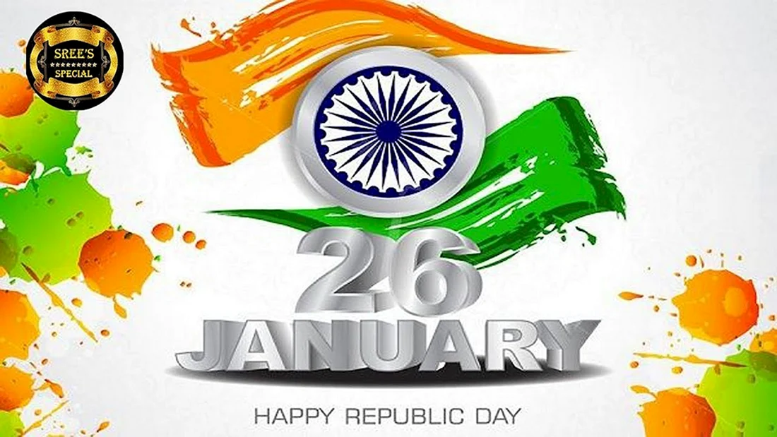 Happy Republic Day India 26 Jan