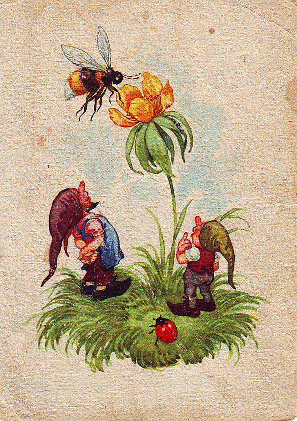 Иллюстрации к старинным детским книгам