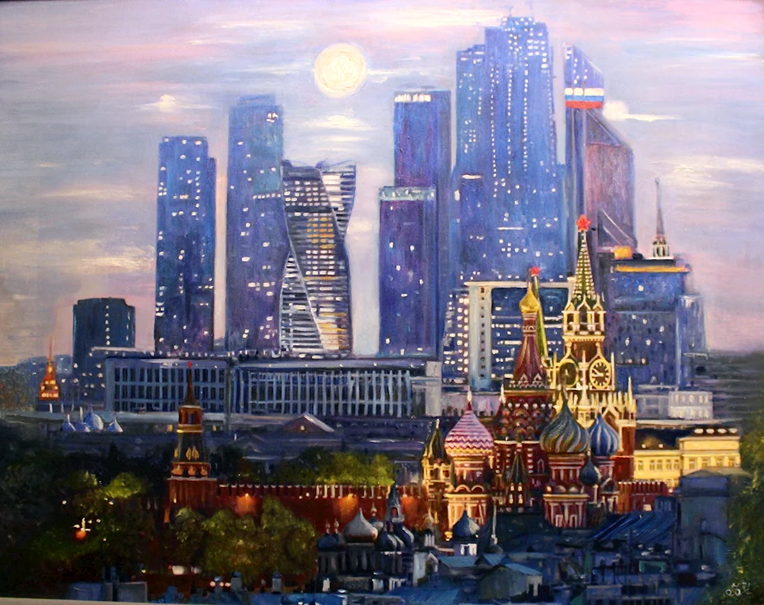 Картина Москва