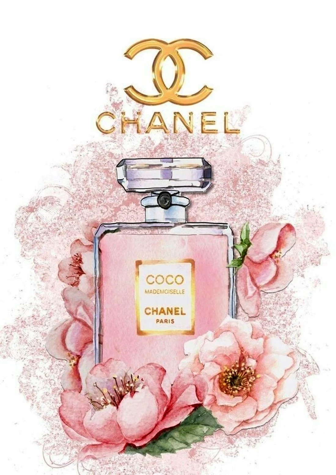 Коко Шанель духи логотип