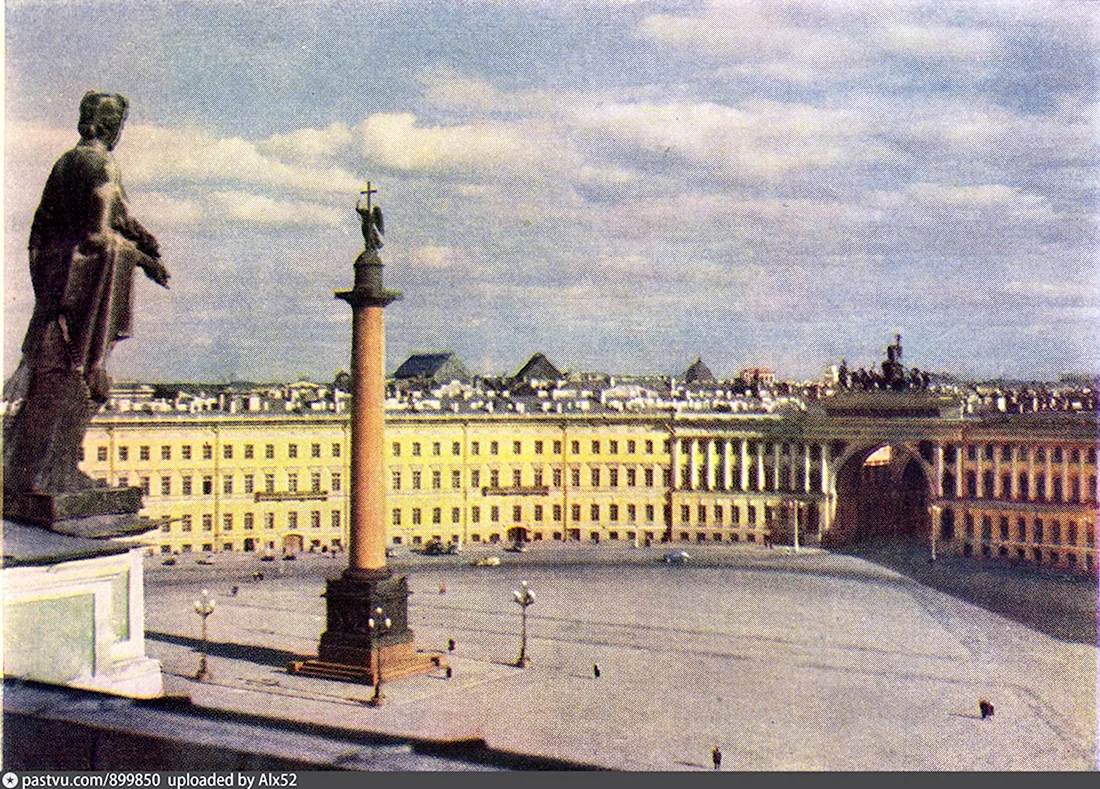 Ленинград Дворцовая площадь 1960