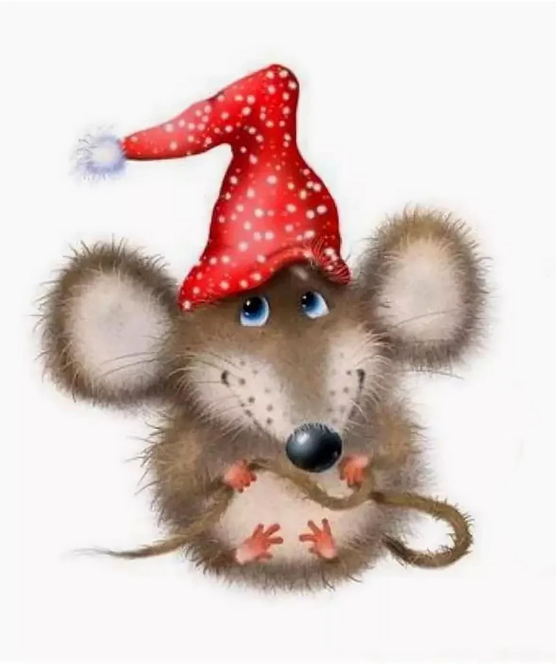 Новогодняя мышка