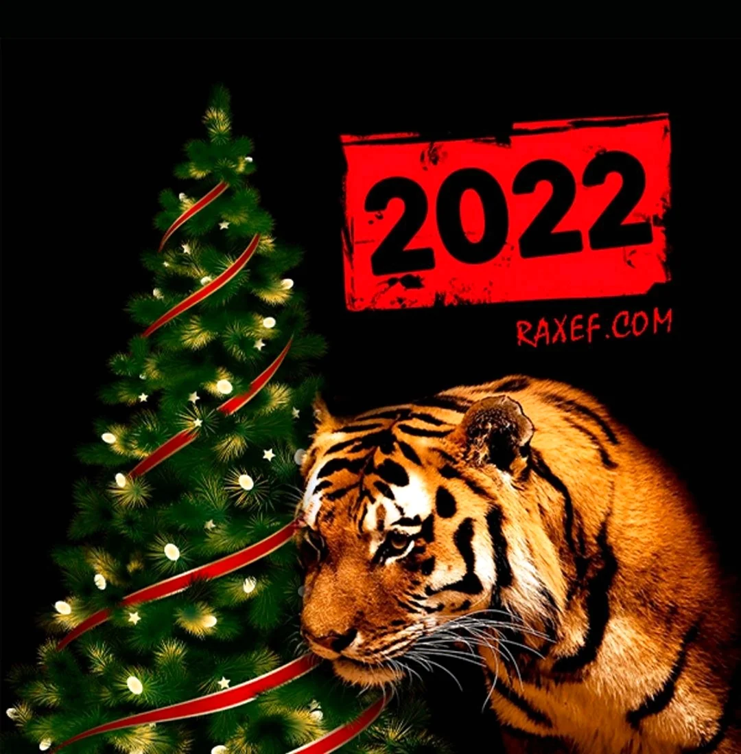 Новый год 2022 год тигра