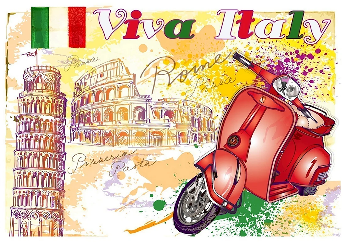 Плакат на тему Италия