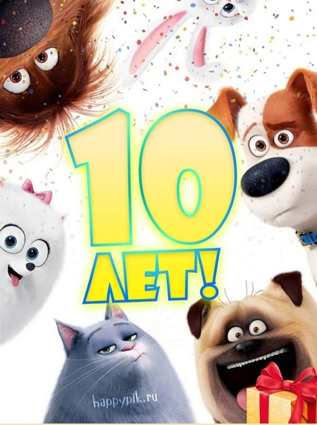 С 10 летием мальчика