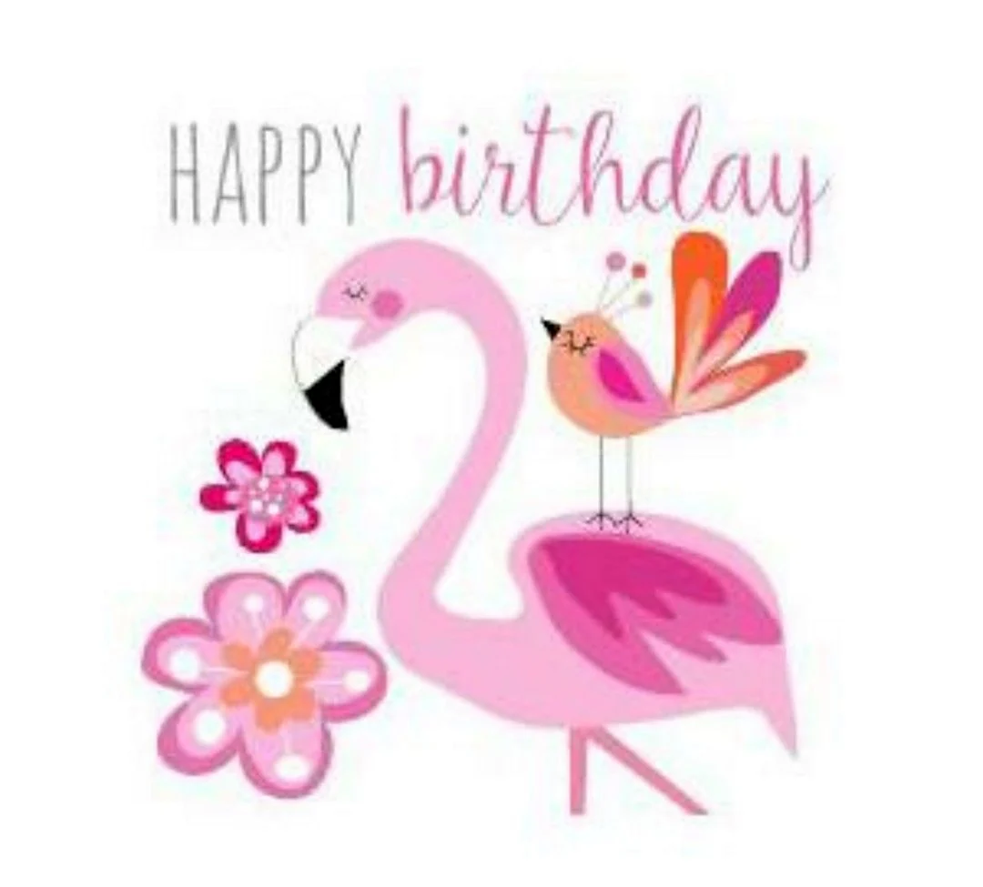 С днем рождения Фламинго
